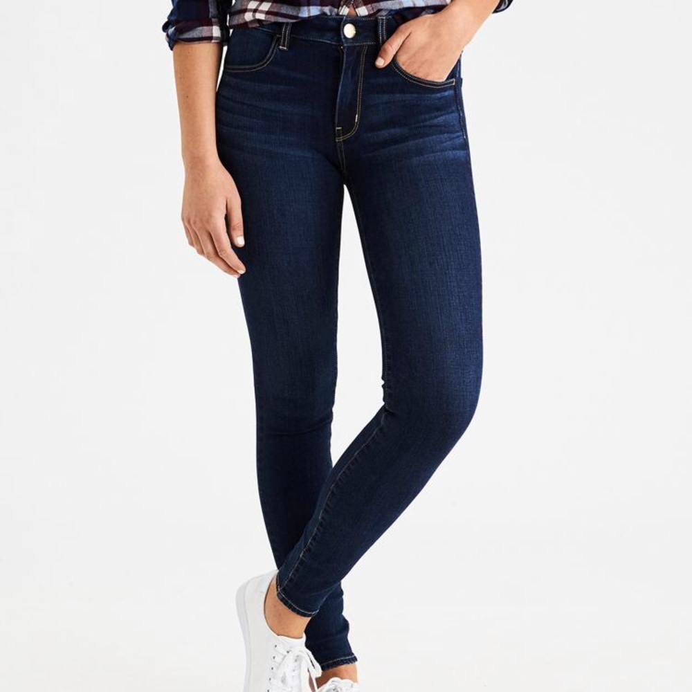 SUPER STRECH HI-RISE JEGGING | AE